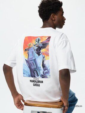 NWT Uniqlo Star Wars Mandalorian and Grogu Sizes XS-XL